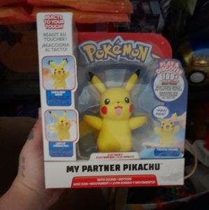 My partner pikachu interactive toy